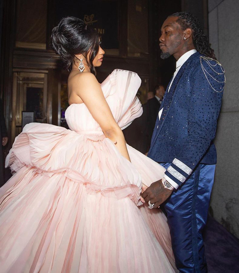 Карди Би и Offset на Diamond Ball